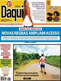 Capa do jornal Jornal Daqui 24/01/2026