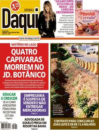 Capa Jornal Daqui 24/07/2026