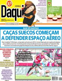 Capa do jornal Jornal Daqui 26/02/2026