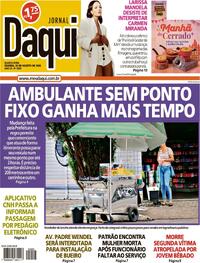 Capa Jornal Daqui 26/08/2026