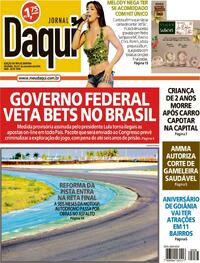 Capa do jornal Jornal Daqui 26/09/2026