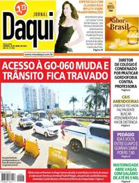 Capa do jornal Jornal Daqui 28/04/2026