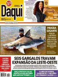 Capa do jornal Jornal Daqui 28/05/2026