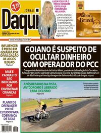 Capa do jornal Jornal Daqui 29/04/2026