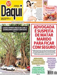 Capa Jornal Daqui 29/08/2026