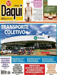 Capa do jornal Jornal Daqui 30/01/2026