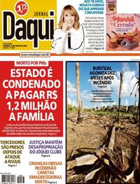 Capa Jornal Daqui 31/07/2026
