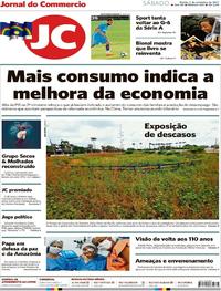 Capa do jornal Jornal do Commercio 02/09/2017