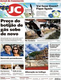 Capa do jornal Jornal do Commercio 04/11/2017