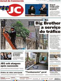 Capa do jornal Jornal do Commercio 19/09/2017