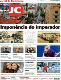 Capa do jornal Jornal do Commercio 23/07/2017