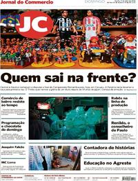 Capa do jornal Jornal do Commercio 01/04/2018