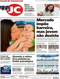Capa do jornal Jornal do Commercio 04/12/2018
