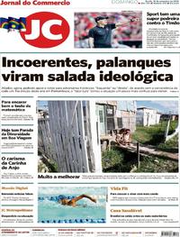 Capa do jornal Jornal do Commercio 16/09/2018