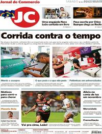 Capa do jornal Jornal do Commercio 27/10/2018