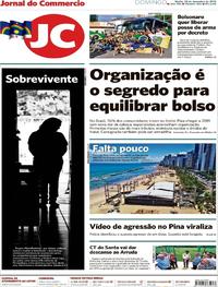 Capa do jornal Jornal do Commercio 30/12/2018