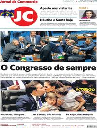 Capa do jornal Jornal do Commercio 02/02/2019