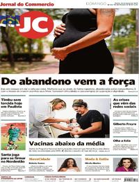 Capa do jornal Jornal do Commercio 10/03/2019
