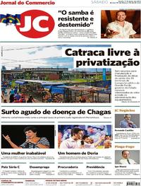 Capa do jornal Jornal do Commercio 01/06/2019