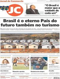 Capa do jornal Jornal do Commercio 02/06/2019