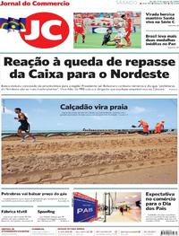 Capa do jornal Jornal do Commercio 03/08/2019