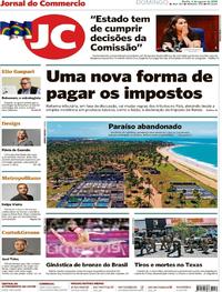 Capa do jornal Jornal do Commercio 04/08/2019