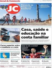 Capa do jornal Jornal do Commercio 05/10/2019