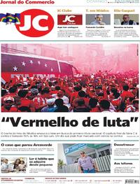 Capa do jornal Jornal do Commercio 06/10/2019