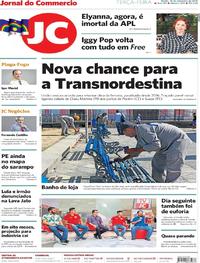 Capa do jornal Jornal do Commercio 10/09/2019