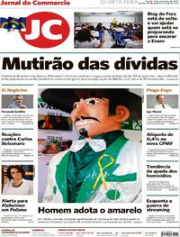 Capa do jornal Jornal do Commercio 11/09/2019