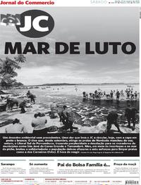 Capa do jornal Jornal do Commercio 19/10/2019
