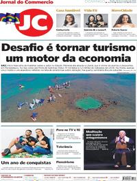 Capa do jornal Jornal do Commercio 24/11/2019