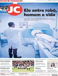 Capa do jornal Jornal do Commercio 26/05/2019