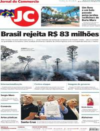 Capa Jornal do Commercio 27/08/2019
