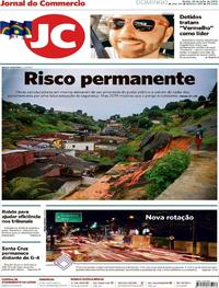 Capa do jornal Jornal do Commercio 28/07/2019