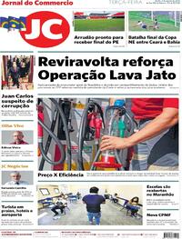 Capa do jornal Jornal do Commercio 04/08/2020
