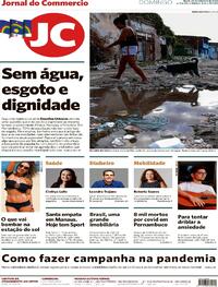 Capa do jornal Jornal do Commercio 20/09/2020