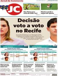 Capa do jornal Jornal do Commercio 29/11/2020