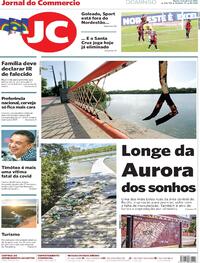 Capa do jornal Jornal do Commercio 04/04/2021