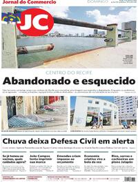 Capa do jornal Jornal do Commercio 11/04/2021
