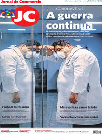 Capa do jornal Jornal do Commercio 21/03/2021