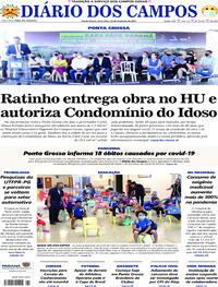 Capa do jornal Jornal do Commercio 23/02/2021