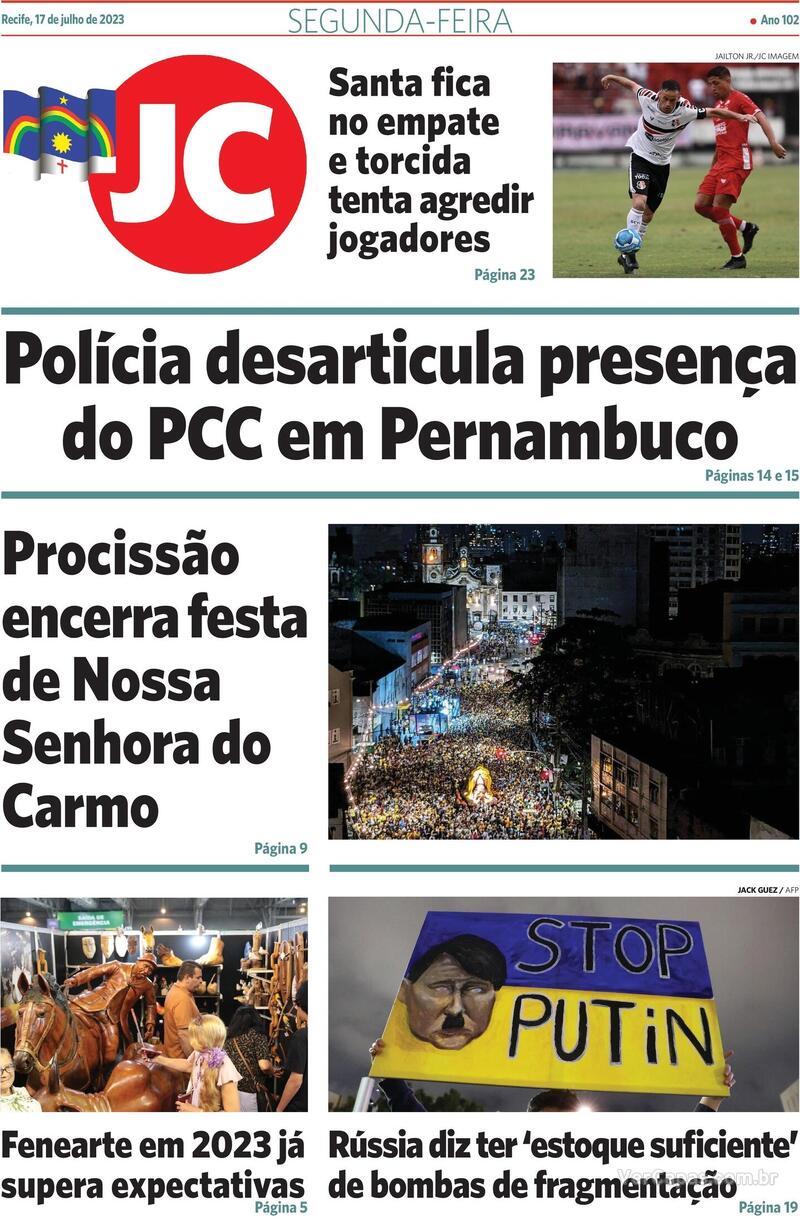 edição de 17 de julho de 2023