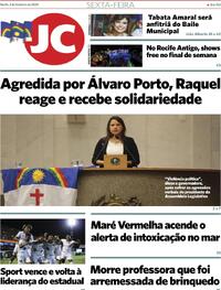 Capa do jornal Jornal do Commercio 02/02/2024