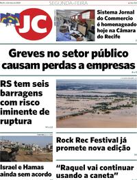 Capa do jornal Jornal do Commercio 06/05/2024
