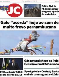 Capa do jornal Jornal do Commercio 07/02/2024