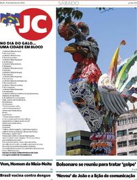 Capa do jornal Jornal do Commercio 10/02/2024