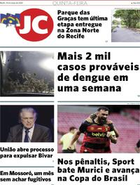 Capa do jornal Jornal do Commercio 14/03/2024