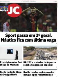 Capa do jornal Jornal do Commercio 28/03/2024