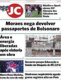 Capa do jornal Jornal do Commercio 30/03/2024